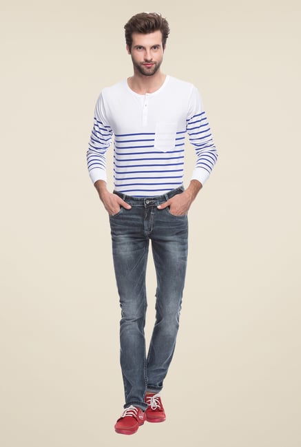 Mufti Grey Skinny Fit Jeans Mufti Grey Skinny Fit Jeans