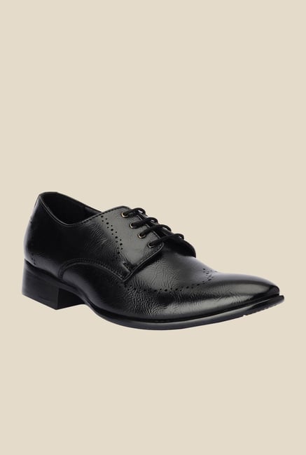 Bruno Manetti Black Derby Shoes Bruno Manetti Black Derby Shoes