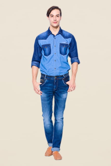 Mufti Dark Blue Jeans Mufti Dark Blue Jeans