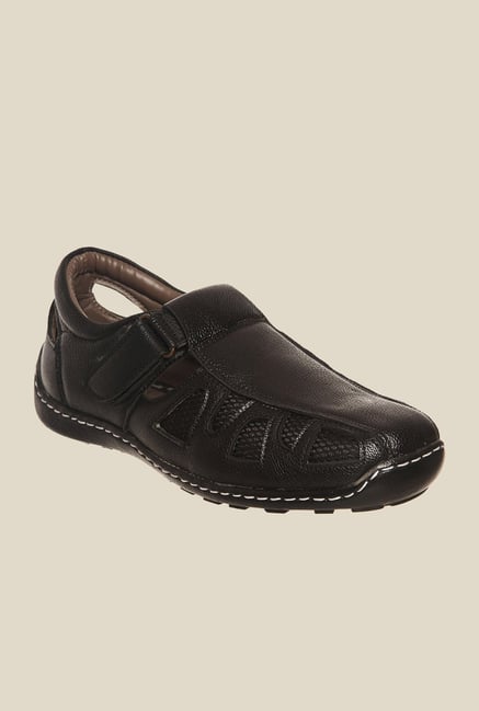 Bruno Manetti Black Fisherman Sandals Bruno Manetti Black Fisherman Sandals