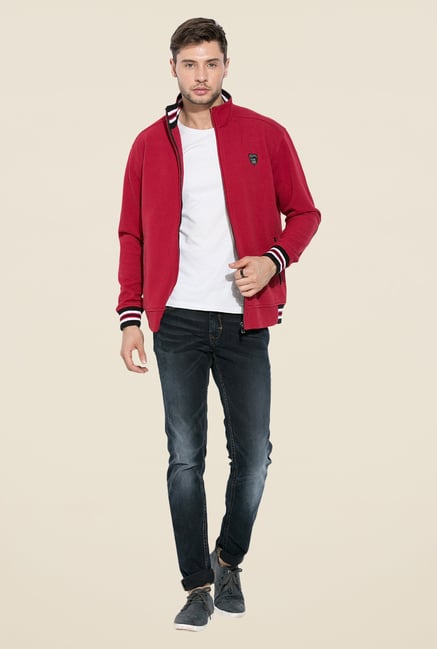 Mufti Red Slim Fit Jacket Mufti Red Slim Fit Jacket