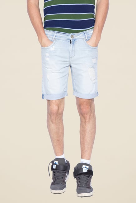 Mufti Blue Denim Shorts Mufti Blue Denim Shorts