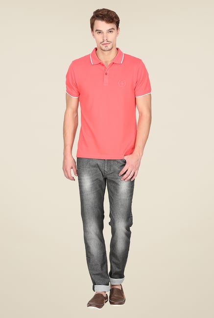 Mufti Grey Heavily Washed Jeans Mufti Grey Heavily Washed Jeans