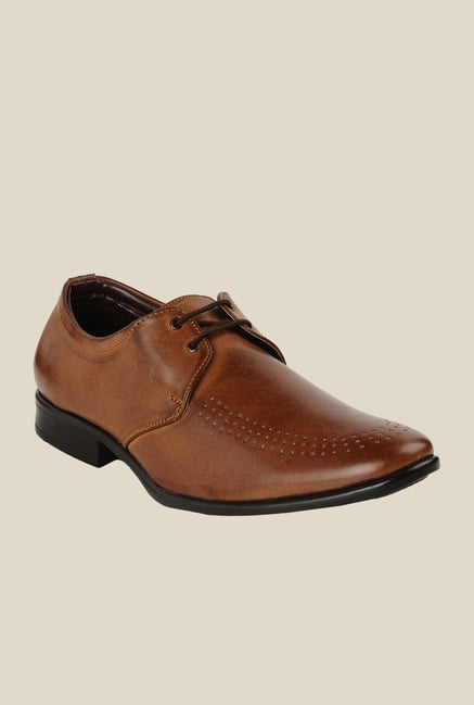 Bruno Manetti Tan Derby Shoes Bruno Manetti Tan Derby Shoes