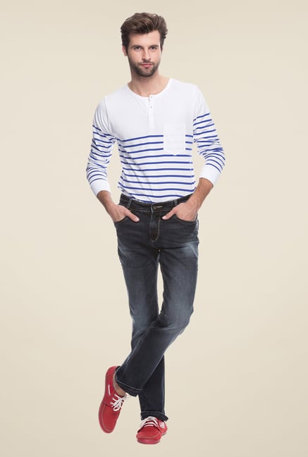 Mufti Grey Straight Fit Jeans Mufti Grey Straight Fit Jeans