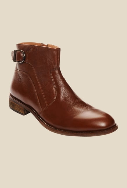 Bruno Manetti Tan Biker Boots Bruno Manetti Tan Biker Boots