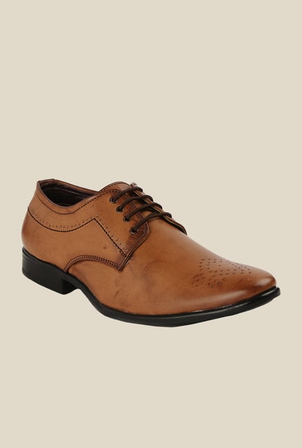 Bruno Manetti Tan Derby Shoes Bruno Manetti Tan Derby Shoes