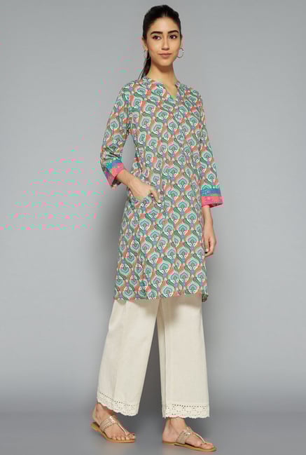 Utsa by Westside Multicolor Printed Kurti Utsa by Westside Multicolor Printed Kurti