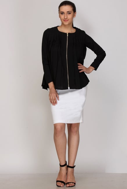 Kaaryah Black Solid Top Kaaryah Black Solid Top