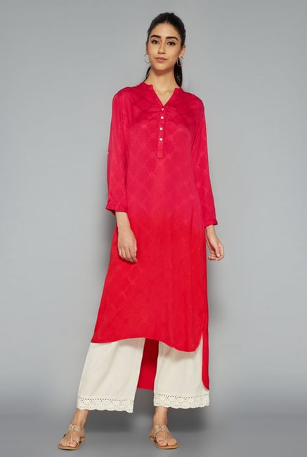 Utsa by Westside Pink Printed Kurta Utsa by Westside Pink Printed Kurta