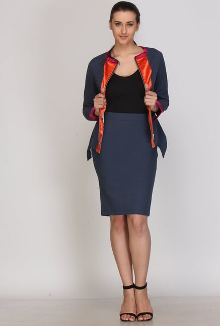 Kaaryah Charcoal Jacket Kaaryah Charcoal Jacket