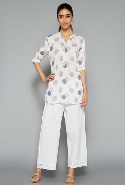 Utsa by Westside Off White Printed Kurti Utsa by Westside Off White Printed Kurti
