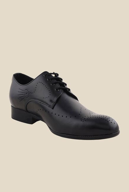 Bruno Manetti Black Derby Shoes Bruno Manetti Black Derby Shoes