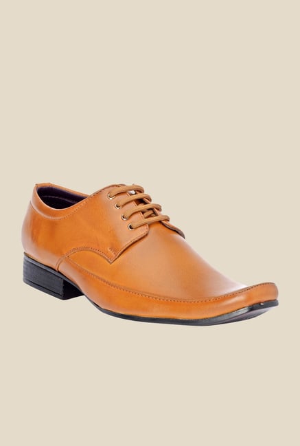 Bruno Manetti Tan Derby Shoes Bruno Manetti Tan Derby Shoes