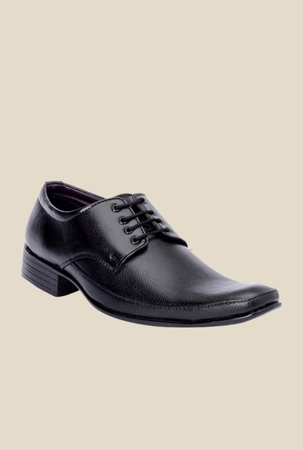 Bruno Manetti Black Derby Shoes Bruno Manetti Black Derby Shoes