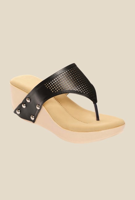 Bruno Manetti Black Thong Sandals Bruno Manetti Black Thong Sandals