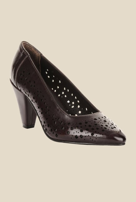 Bruno Manetti Brown Stiletto Heeled Pumps Bruno Manetti Brown Stiletto Heeled Pumps