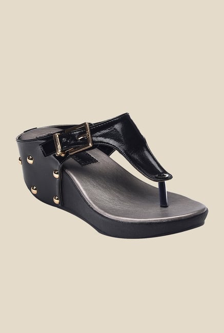 Bruno Manetti Black Thong Sandals Bruno Manetti Black Thong Sandals