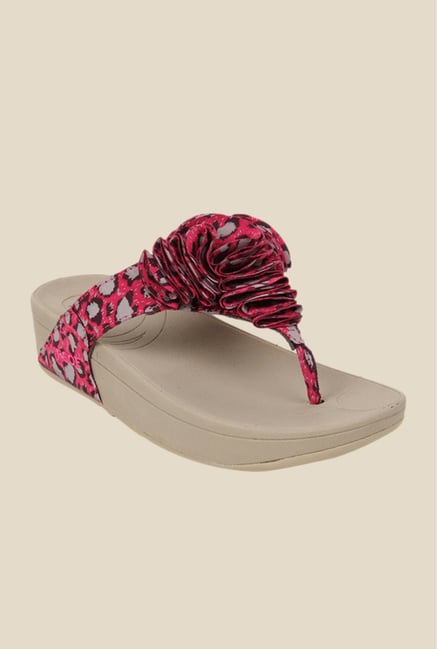 Bruno Manetti Fuchsia Thong Sandals Bruno Manetti Fuchsia Thong Sandals