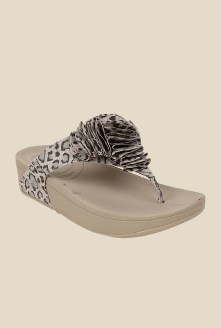Bruno Manetti Grey Thong Sandals Bruno Manetti Grey Thong Sandals