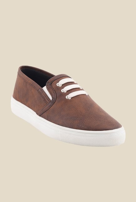 Bruno Manetti Brown & White Sneakers Bruno Manetti Brown & White Sneakers