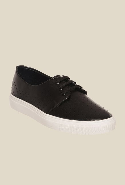 Bruno Manetti Black & White Derby Sneakers Bruno Manetti Black & White Derby Sneakers