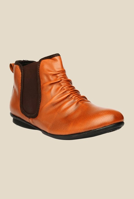 Bruno Manetti Tan & Brown Chelsea Boots Bruno Manetti Tan & Brown Chelsea Boots