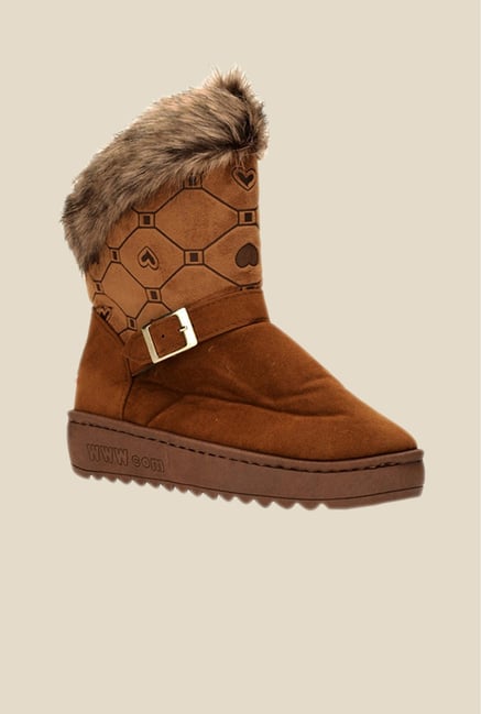 Bruno Manetti Brown Flat Booties Bruno Manetti Brown Flat Booties