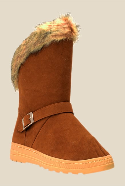 Bruno Manetti Brown Flat Booties Bruno Manetti Brown Flat Booties