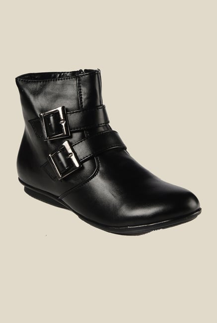 Bruno Manetti Black Flat Booties Bruno Manetti Black Flat Booties