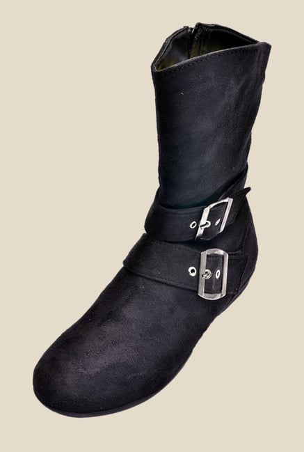 Bruno Manetti Black Flat Booties Bruno Manetti Black Flat Booties