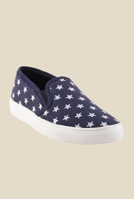 Bruno Manetti Navy & White Plimsolls Bruno Manetti Navy & White Plimsolls