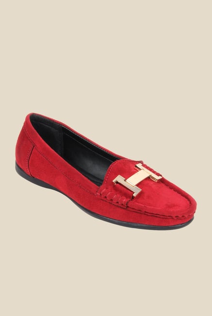 Bruno Manetti Red Casual Loafers Bruno Manetti Red Casual Loafers