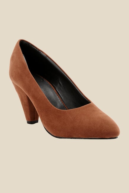 Bruno Manetti Brown Stiletto Heeled Pumps Bruno Manetti Brown Stiletto Heeled Pumps