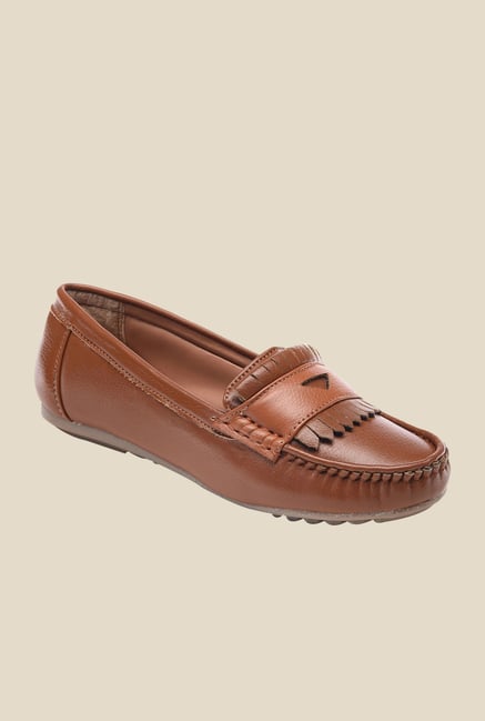 Bruno Manetti Tan Casual Loafers Bruno Manetti Tan Casual Loafers
