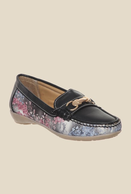 Bruno Manetti Black & Grey Loafers Bruno Manetti Black & Grey Loafers