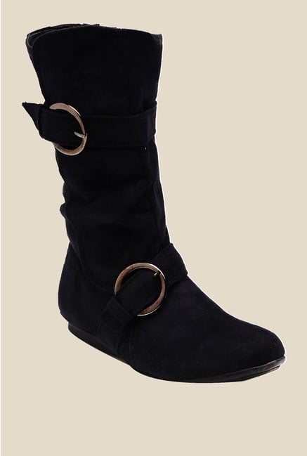 Bruno Manetti Black Flat Booties Bruno Manetti Black Flat Booties