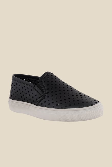 Bruno Manetti Black & White Plimsolls Bruno Manetti Black & White Plimsolls