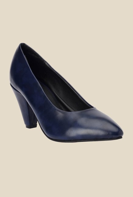Bruno Manetti Navy Stiletto Heeled Pumps Bruno Manetti Navy Stiletto Heeled Pumps