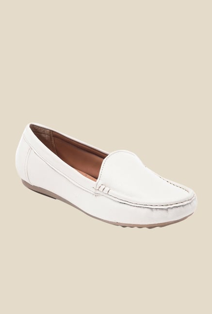 Bruno Manetti White Casual Loafers Bruno Manetti White Casual Loafers