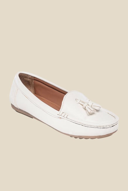 Bruno Manetti White Casual Loafers Bruno Manetti White Casual Loafers