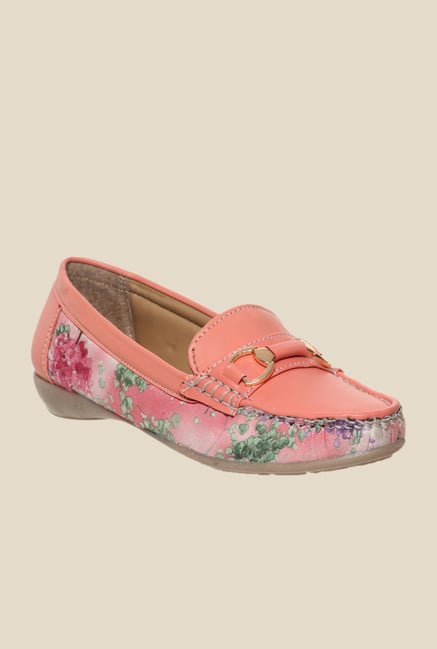 Bruno Manetti Peach & Pink Loafers Bruno Manetti Peach & Pink Loafers