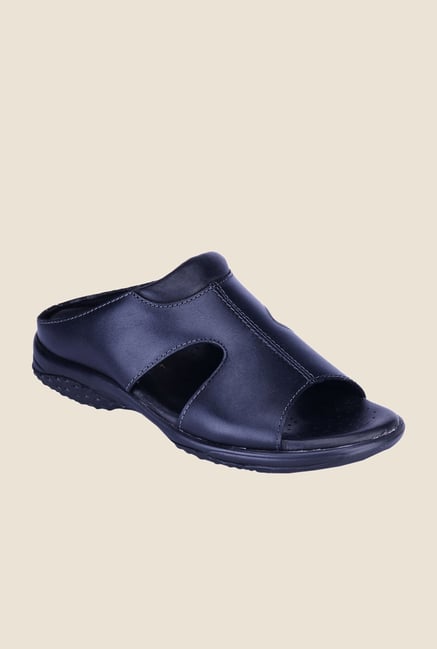 Khadim's British Walkers Black Casual Sandals Khadim's British Walkers Black Casual Sandals
