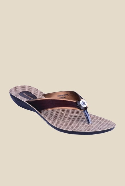 Khadim's Brown Thong Sandals Khadim's Brown Thong Sandals
