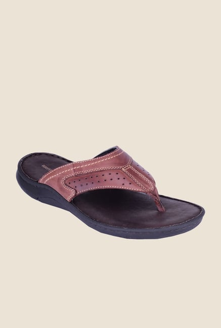 Khadim's British Walkers Brown Thong Sandals Khadim's British Walkers Brown Thong Sandals