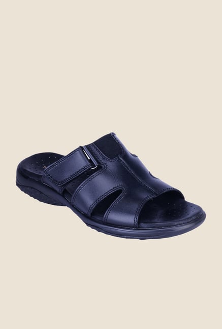 Khadim's British Walkers Black Casual Sandals Khadim's British Walkers Black Casual Sandals