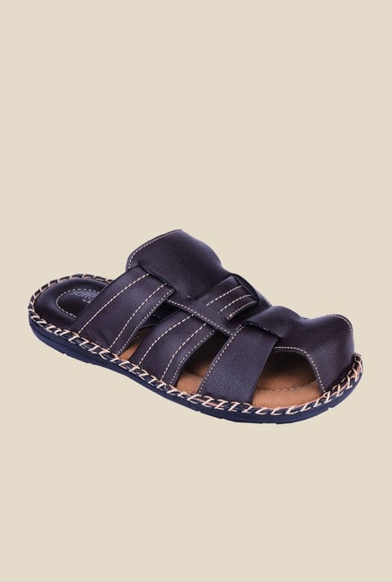 Khadim's Softouch Brown Casual Sandals Khadim's Softouch Brown Casual Sandals