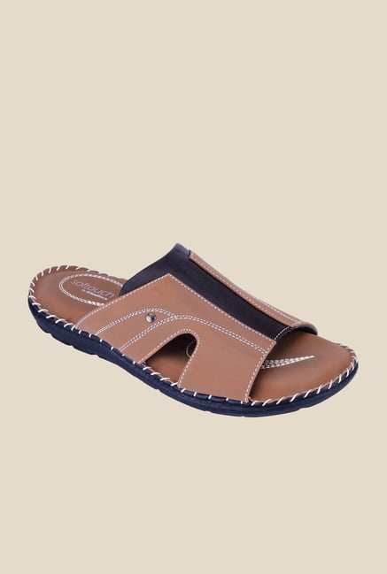 Khadim's Softouch Brown Casual Sandals Khadim's Softouch Brown Casual Sandals