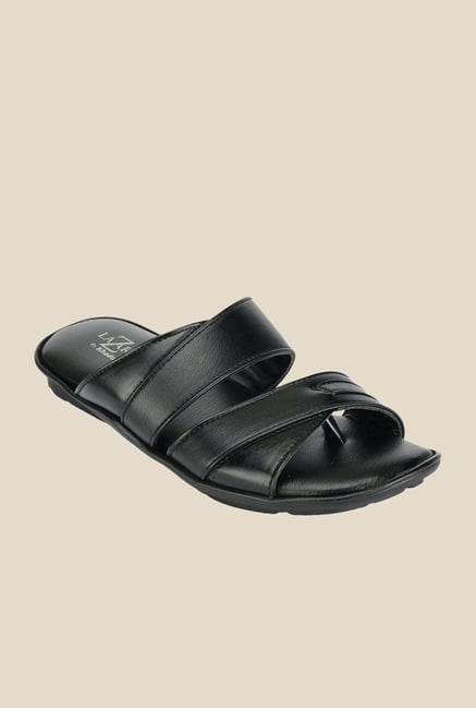 Khadim's Lazard Black Thong Sandals Khadim's Lazard Black Thong Sandals