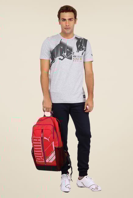 Puma Grey Graphic Print T Shirt Puma Grey Graphic Print T Shirt